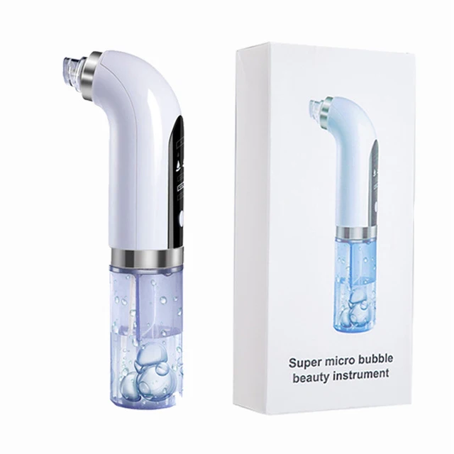 New Style usb rechargeable electric Black Head Suction device small bubble water pore blackhead remover
New Style usb rechargeable electric Black Head Suction device small bubble water pore blackhead remover