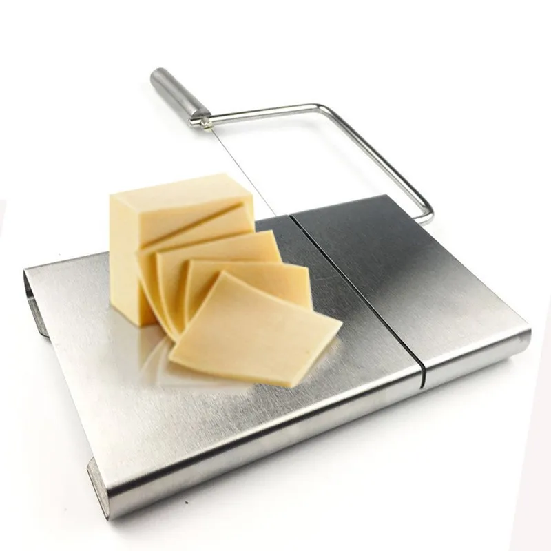 High Quality Hot Sale Wholesale Stainless Steel Manual Cheese Wire Block Slicer Cheese Cutter Cheese And Food Slicer Leveler, Silver color
High Quality Hot Sale Wholesale Stainless Steel Manual Cheese Wire Block Slicer Cheese Cutter Cheese And Food Slicer Leveler, Silver color