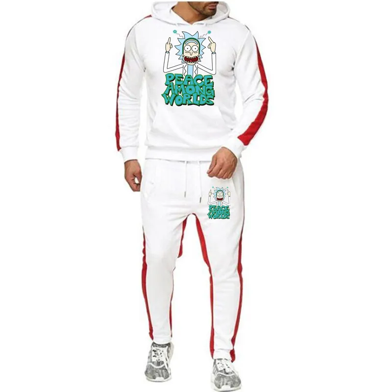 Winter Thick Hoodie Cartoon Printing Men's Autumn Winter Sport Casual Suit Long Sleeve Upset Jumper Solid-color Hoodie Suit, As show
Winter Thick Hoodie Cartoon Printing Men's Autumn Winter Sport Casual Suit Long Sleeve Upset Jumper Solid-color Hoodie Suit, As show