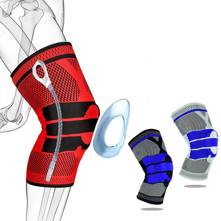 1 pcs Knee Patella Protector Brace Silicone Spring Basketball Running Compression Multicolour Knee Support Knee Brace
1 pcs Knee Patella Protector Brace Silicone Spring Basketball Running Compression Multicolour Knee Support Knee Brace
