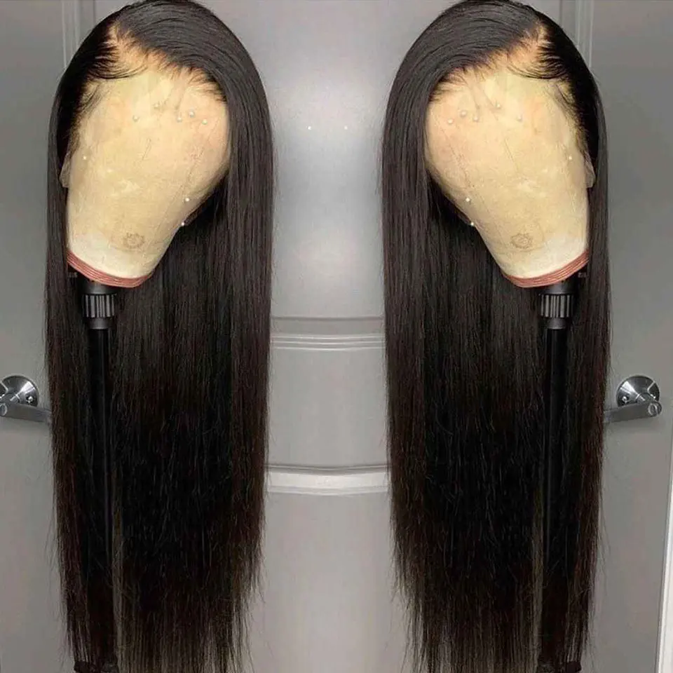 Wholesale 100% Human Hair Lace Wig 4 by 4 and 13 by 4 360 and Full Lace Wig Brazilian Hair Swiss Lace Natural Color #1B Long
Wholesale 100% Human Hair Lace Wig 4 by 4 and 13 by 4 360 and Full Lace Wig Brazilian Hair Swiss Lace Natural Color #1B Long