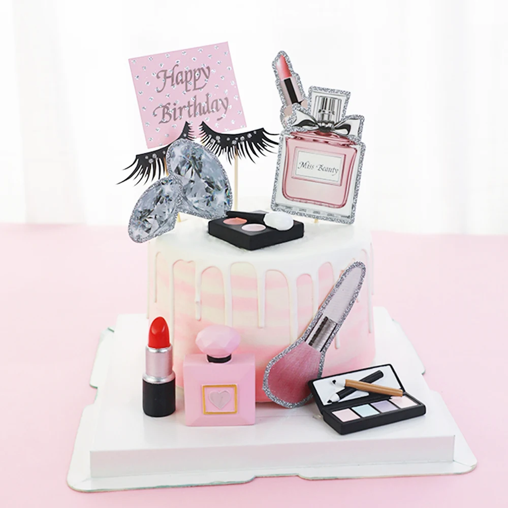 3D Cosmetic Shaped Resin Make up Cake Topper For Party Cake Decoration Supplies
3D Cosmetic Shaped Resin Make up Cake Topper For Party Cake Decoration Supplies