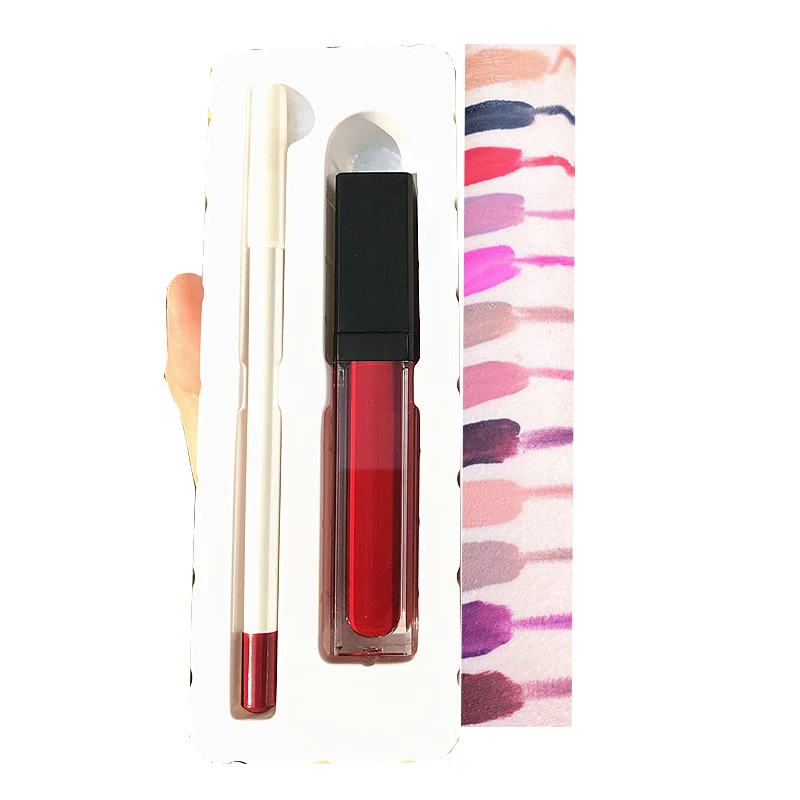 QX 12 colors private label OEM white box Long Lasting Waterproof Charm Liquid Lipstick and Lip Liner lip kit
QX 12 colors private label OEM white box Long Lasting Waterproof Charm Liquid Lipstick and Lip Liner lip kit