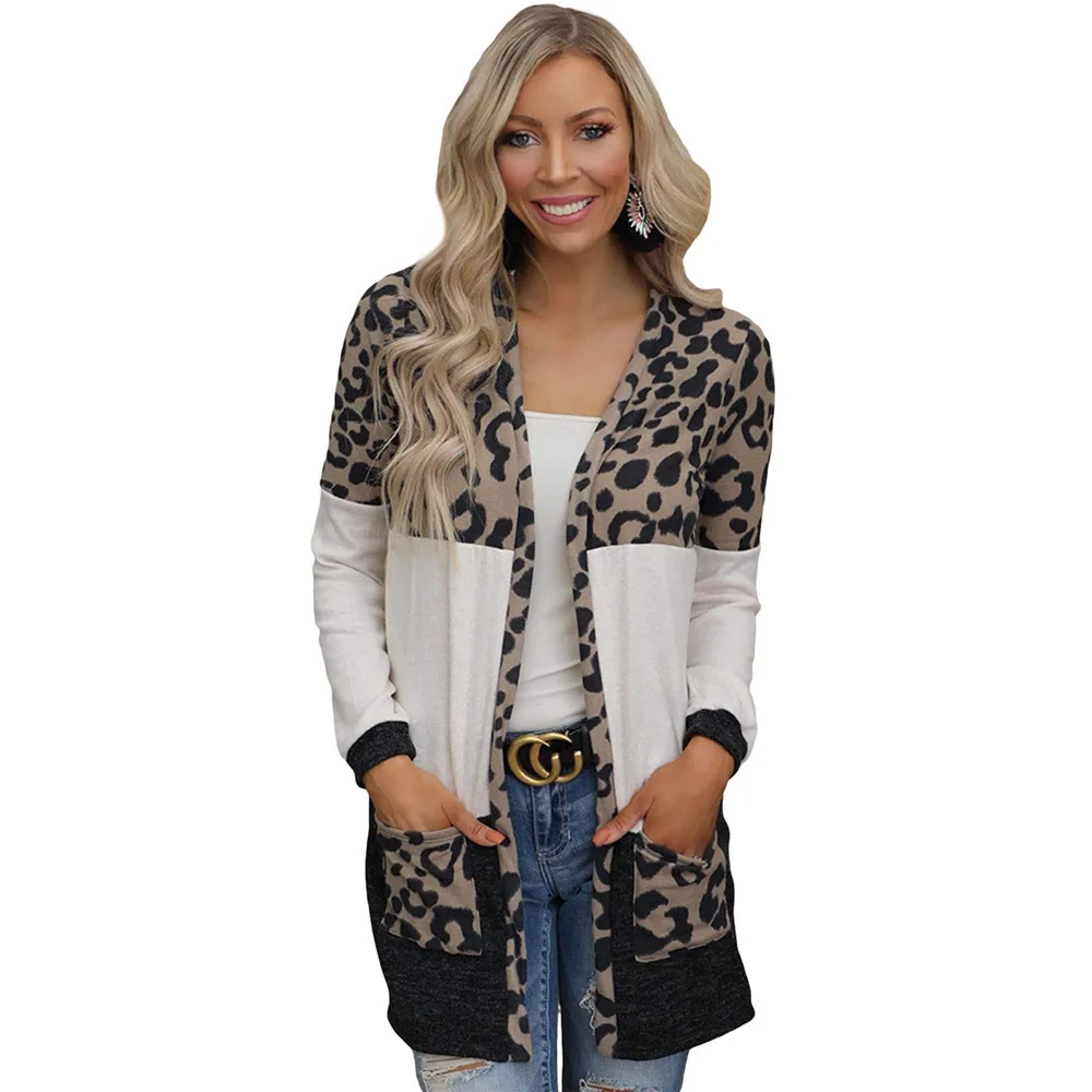 2021 Wholesale Fall Winter Casual Women Leopard Camo Snake Print Oversized Knitted Long Cardigan
2021 Wholesale Fall Winter Casual Women Leopard Camo Snake Print Oversized Knitted Long Cardigan