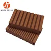 DECORATION WPC DECKING LOUVER DESIGN LOW COST OUTDOOR TONGUE GROOVE DECKING