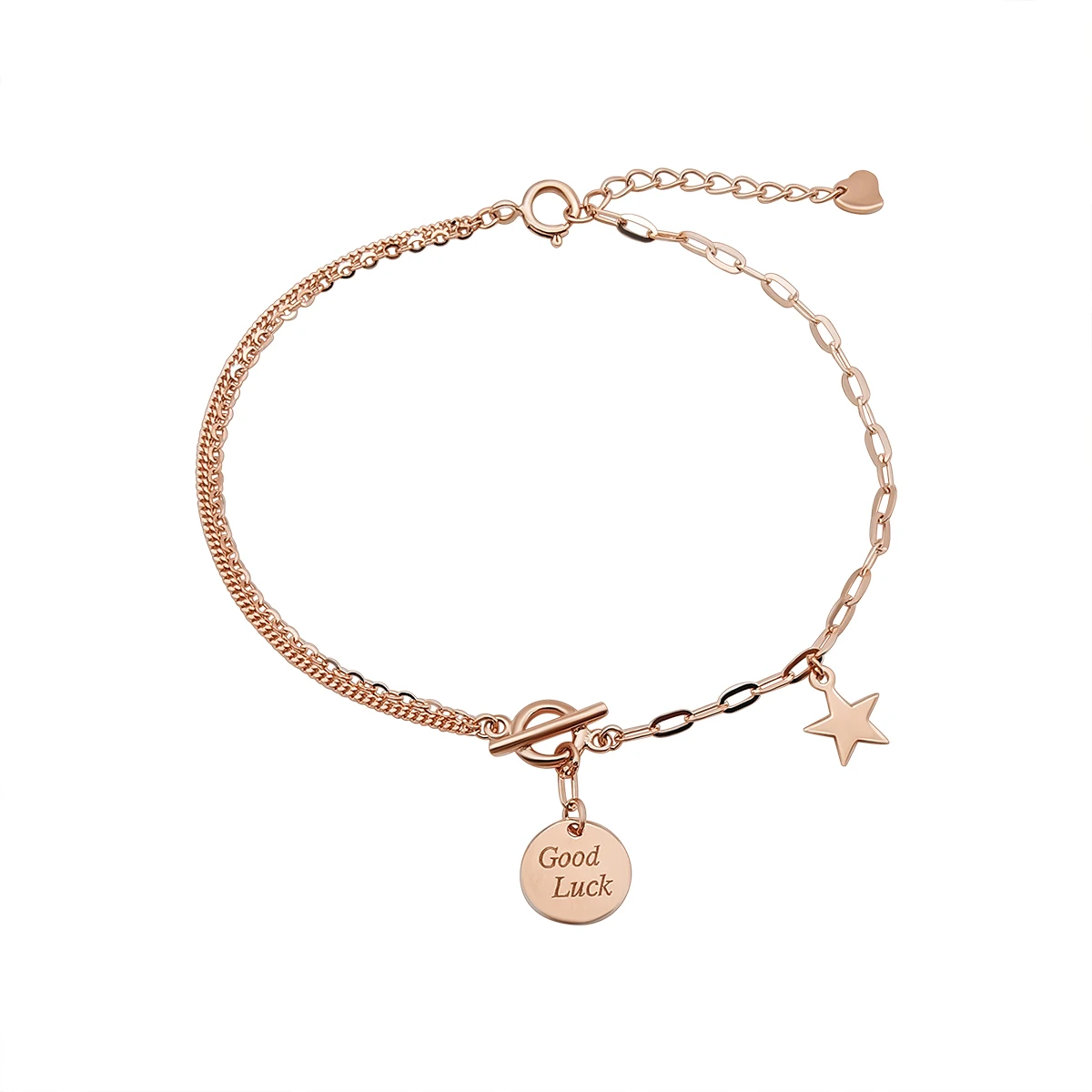 18k Ture Gold Fashion Jewelry Good Luck Round shape Bracelet Anklets Jewelry Rose Gold New Design
18k Ture Gold Fashion Jewelry Good Luck Round shape Bracelet Anklets Jewelry Rose Gold New Design