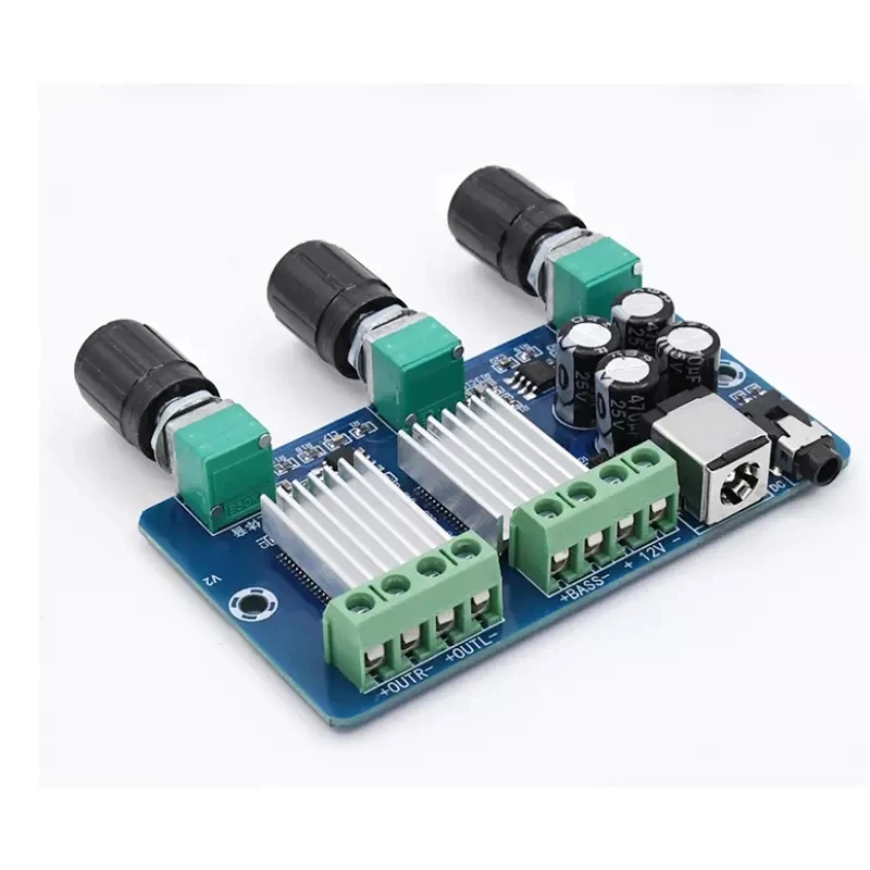 Digital Power Amplifier Board 2.1 Channel with Tuning HD Sound Quality 2X15W+30W XH-A355
Digital Power Amplifier Board 2.1 Channel with Tuning HD Sound Quality 2X15W+30W XH-A355
