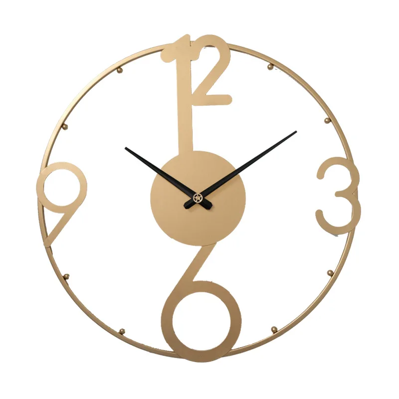 Large Vintage Metal Wall Clock Modern Design For Home Office Decor Hanging Watches Living Room Classic Brief European Wall Clock
Large Vintage Metal Wall Clock Modern Design For Home Office Decor Hanging Watches Living Room Classic Brief European Wall Clock