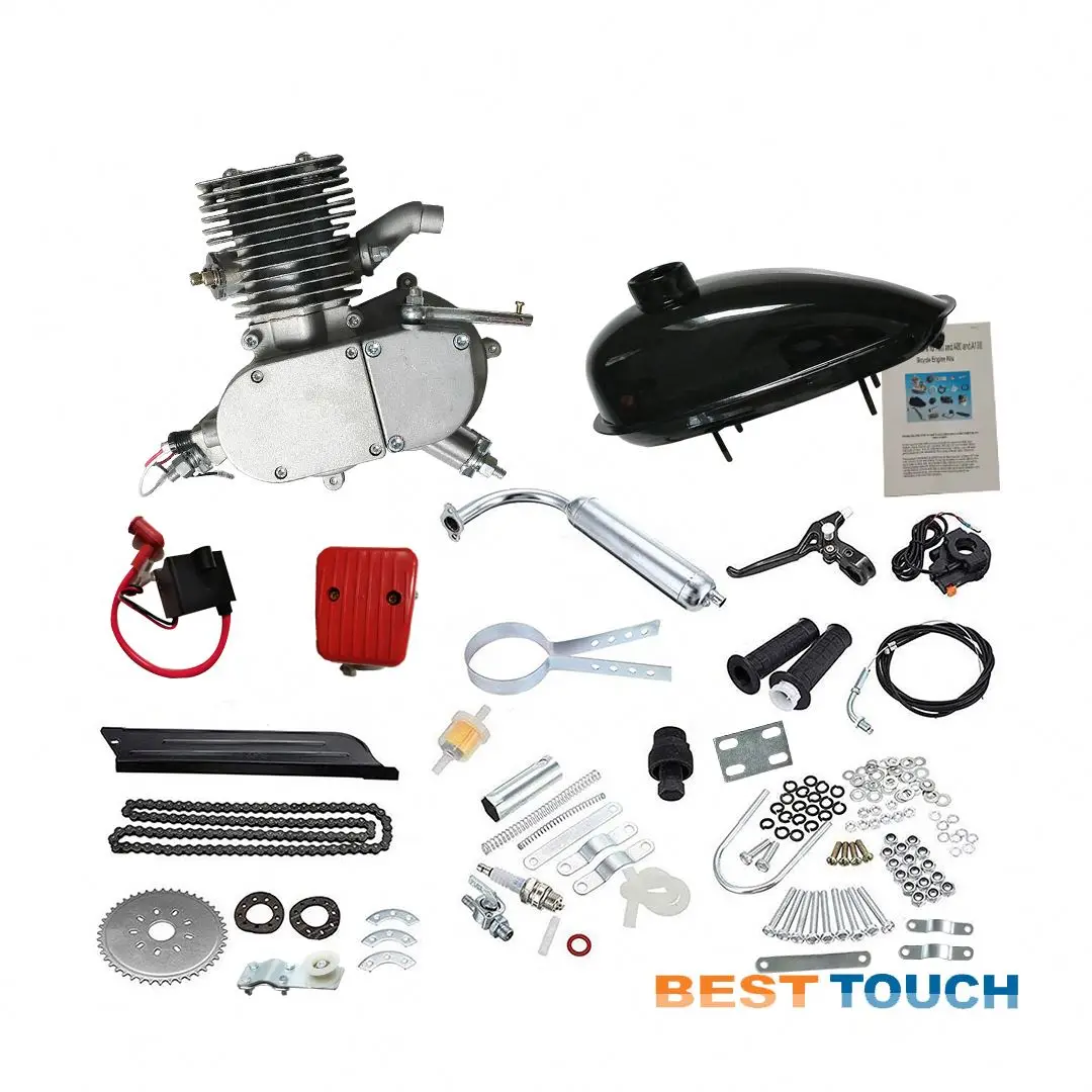 High Quality 48Cc 49Cc 50Cc 80Cc 100Cc 110Cc Bicycle Engine Kit 80 Cc Black, Silver
High Quality 48Cc 49Cc 50Cc 80Cc 100Cc 110Cc Bicycle Engine Kit 80 Cc Black, Silver