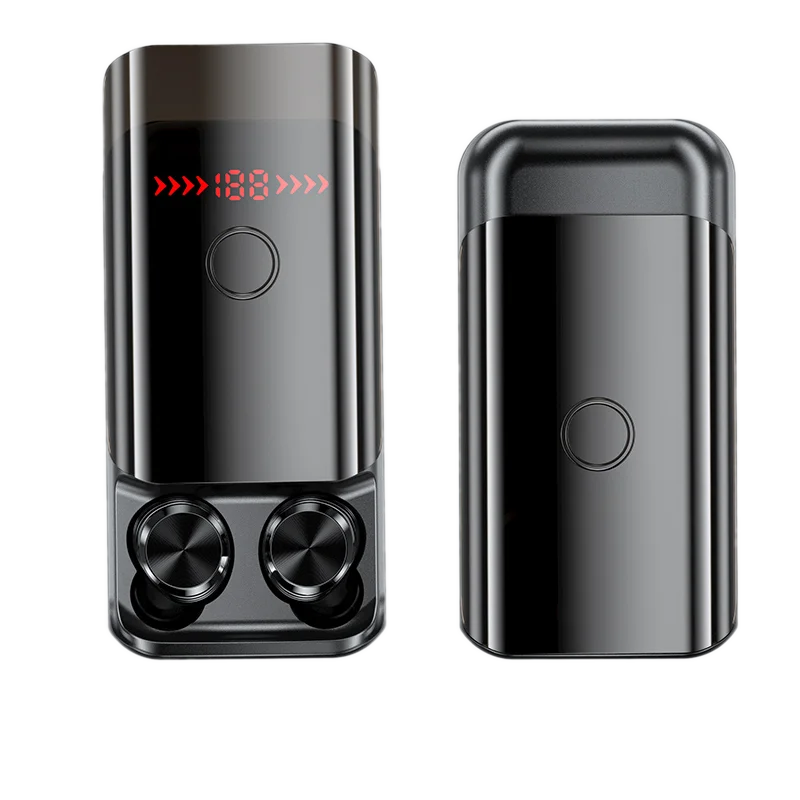 2021 NEW T10 wireless earphone 9D Stereo Mini Wireless Tws Earbuds Earphone with 4000mah Charging Box, Black
2021 NEW T10 wireless earphone 9D Stereo Mini Wireless Tws Earbuds Earphone with 4000mah Charging Box, Black