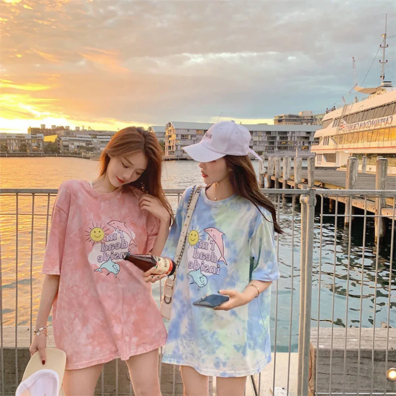 Summer Graphic Print Cotton Women'S T-Shirt Cartoon Casual Short Sleeved Woman Tops Fashionable Loose, Black
Summer Graphic Print Cotton Women'S T-Shirt Cartoon Casual Short Sleeved Woman Tops Fashionable Loose, Black