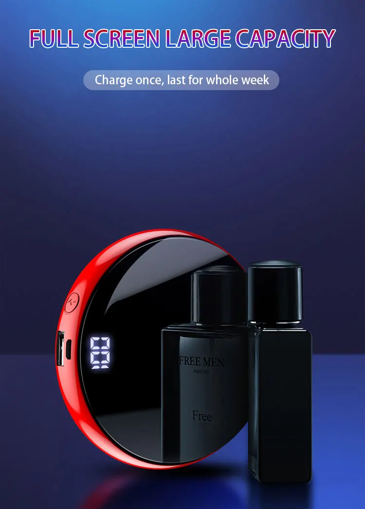 portable 10000mah lithium battery DC Dual USB 5v.1a mini pocket digital power bank for mobile - ANKUX.COM