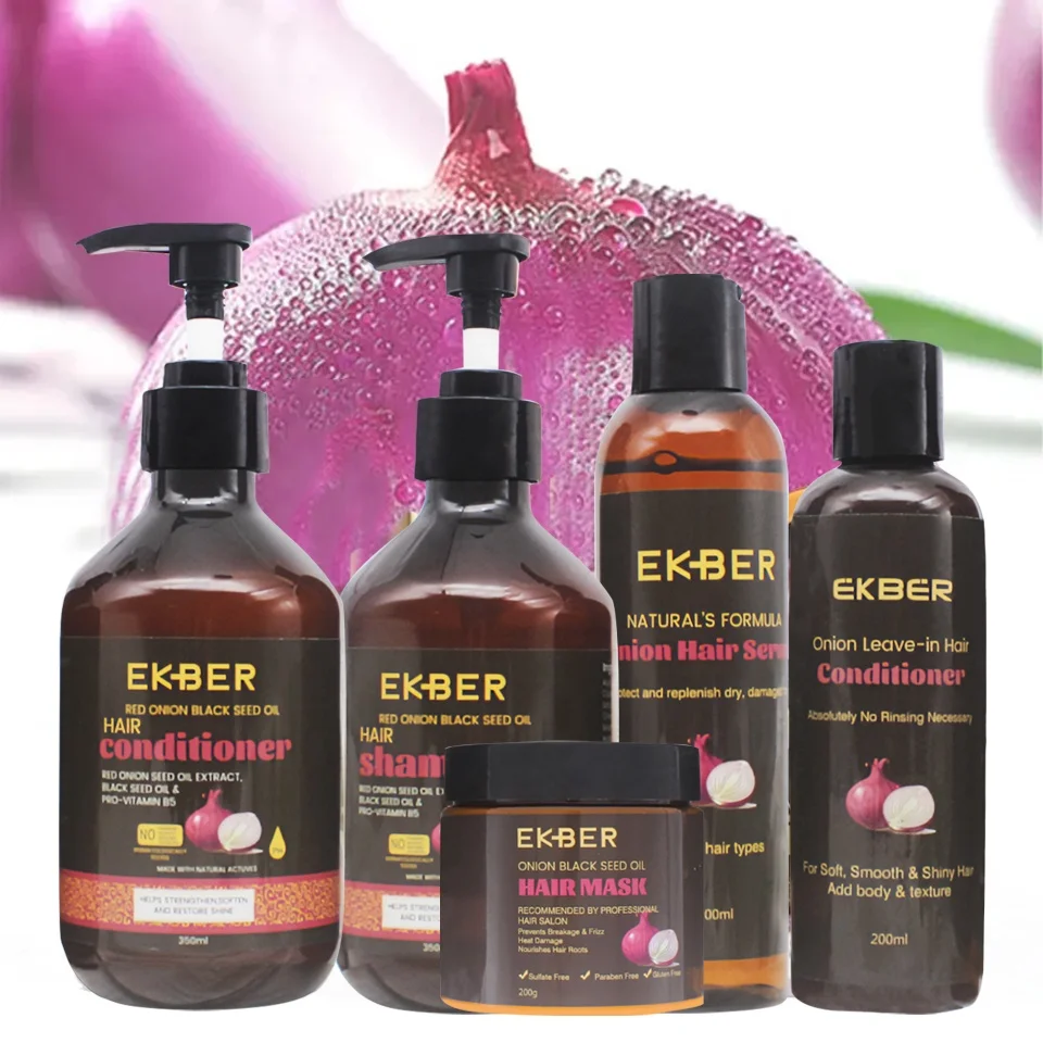 Small Batch Customized Natural Organic 100% Hair Treatment to Prevent Hair Loss Vegan Onion Oil Hair Care Set
Small Batch Customized Natural Organic 100% Hair Treatment to Prevent Hair Loss Vegan Onion Oil Hair Care Set