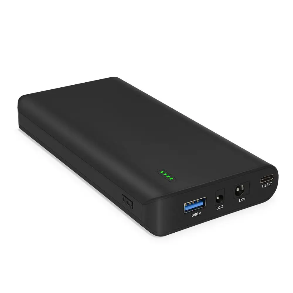 Portable Rechargeable Laptop Power Bank With DC 24/19/5V And USB-C 5/9/12/15/20V Output For Laptop, Notebook, Smartphone
Portable Rechargeable Laptop Power Bank With DC 24/19/5V And USB-C 5/9/12/15/20V Output For Laptop, Notebook, Smartphone