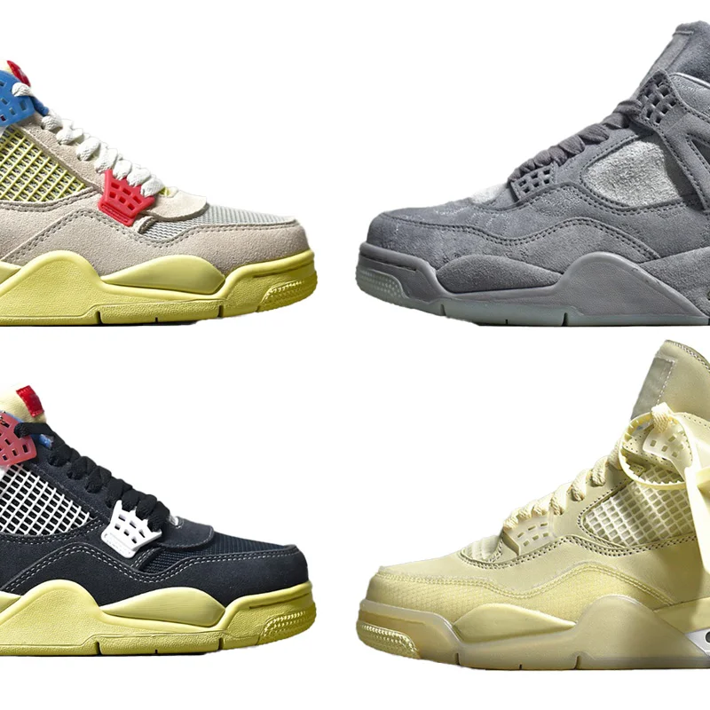 Wholesale Real 1:1 Top original Logo OW Union With Original Logo Box Genuine Leather AJ 4
Wholesale Real 1:1 Top original Logo OW Union With Original Logo Box Genuine Leather AJ 4