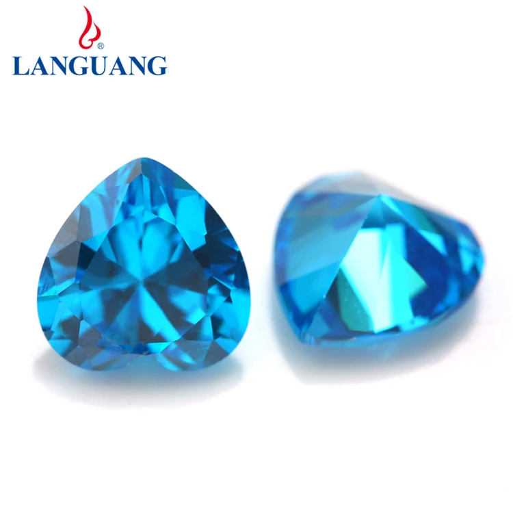 Languang 3mm-10mm Grade 3A Synthetic Cubic Zirconia Heart Shape Deep Sea Blue Color CZ for jewelry making, Tanzanite blue
Languang 3mm-10mm Grade 3A Synthetic Cubic Zirconia Heart Shape Deep Sea Blue Color CZ for jewelry making, Tanzanite blue