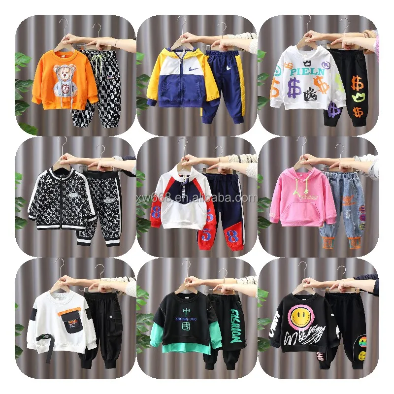New kids wear tracksuit boys' suit Kids' hoodie Set Printed hoodie + tracksuit pants 2 sets for girls
New kids wear tracksuit boys' suit Kids' hoodie Set Printed hoodie + tracksuit pants 2 sets for girls