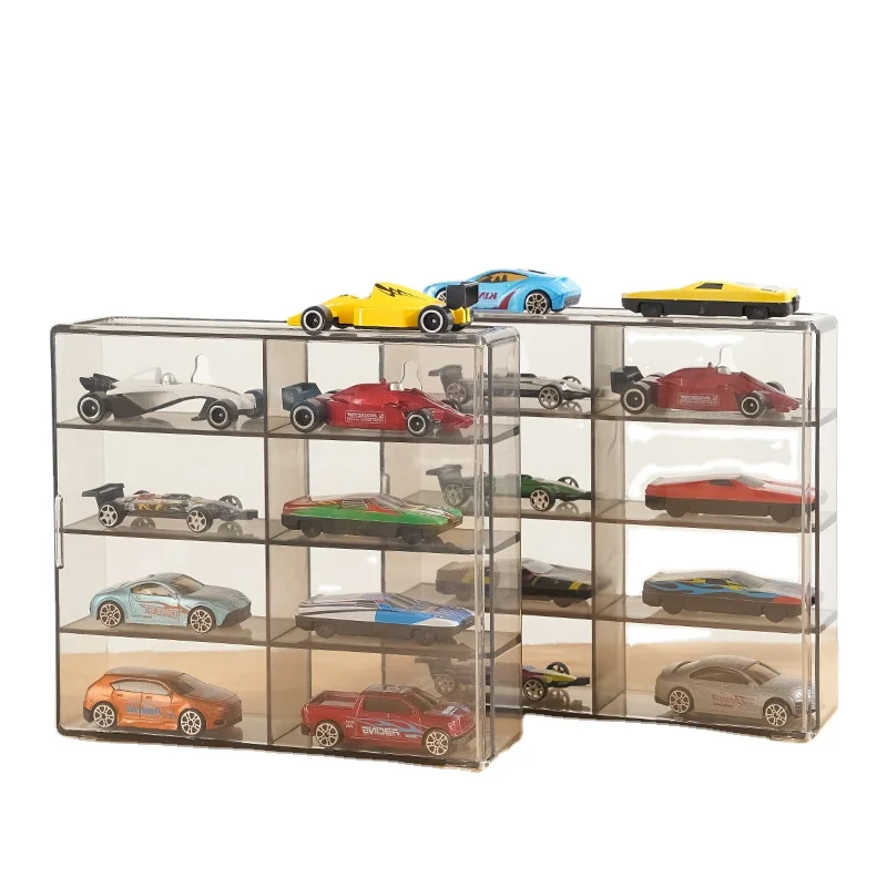 Toy car model storage box Children's alloy car desktop display stand transparent assembly car model organizer box
Toy car model storage box Children's alloy car desktop display stand transparent assembly car model organizer box