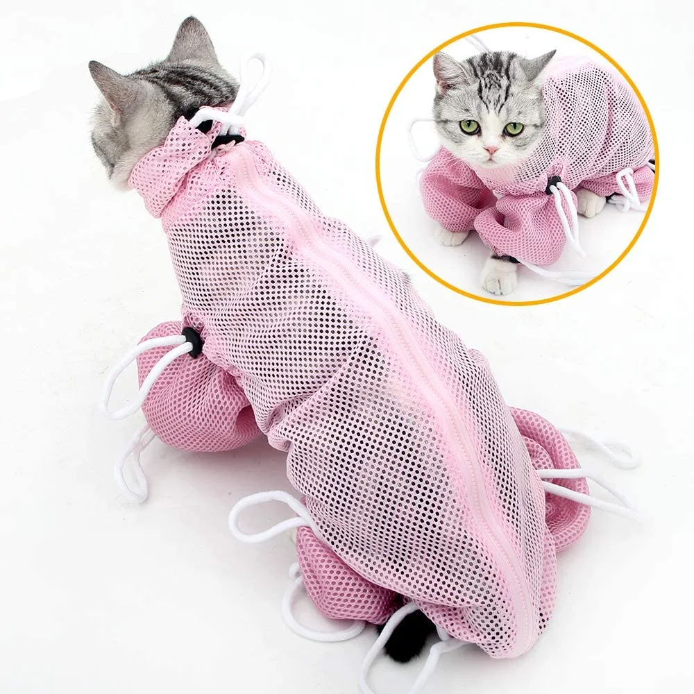 Cat Product Professional Reusable Restraint Cat Washing Bag Pet Grooming Bag Cat Bag
Cat Product Professional Reusable Restraint Cat Washing Bag Pet Grooming Bag Cat Bag