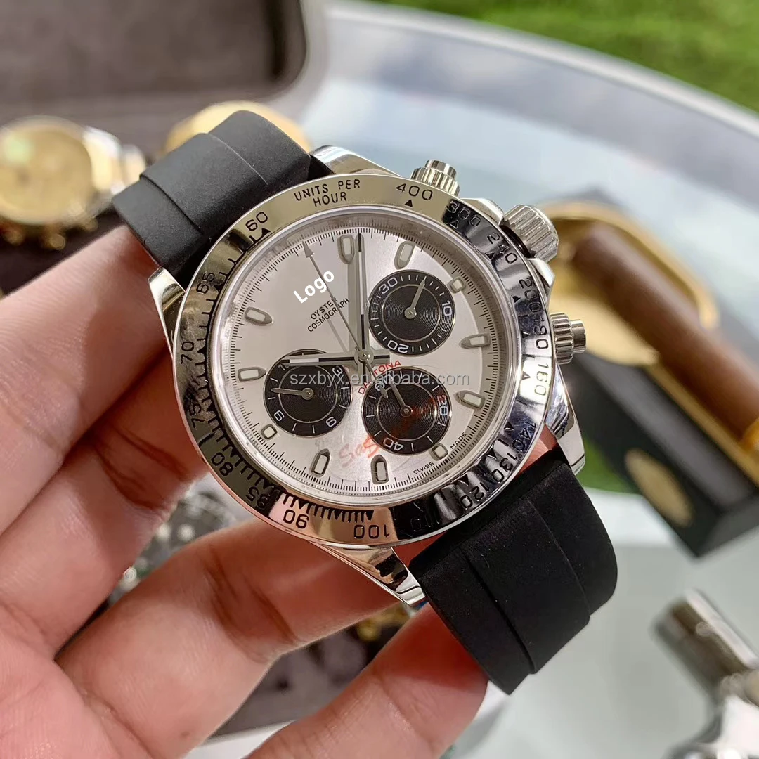 Luxury Brand Style Chronograph Watch 904L Stainless Steel Mechanical Rolexables Watch Daytonaes Watches Wristwatches
Luxury Brand Style Chronograph Watch 904L Stainless Steel Mechanical Rolexables Watch Daytonaes Watches Wristwatches