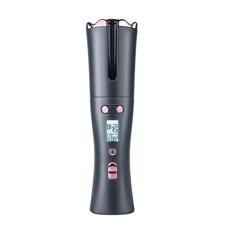 2021 New Design hot selling rechargeable wireless automatic rotating electric hair curler, Gray or customized
2021 New Design hot selling rechargeable wireless automatic rotating electric hair curler, Gray or customized