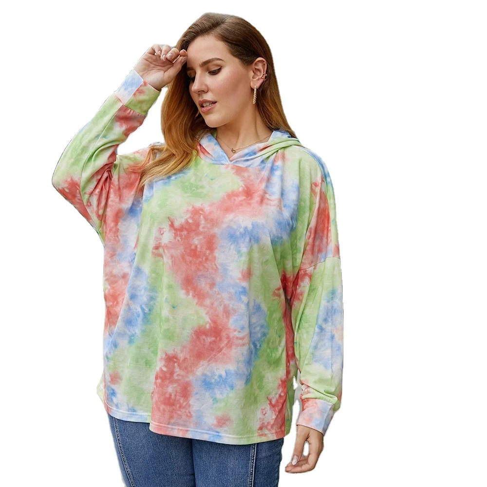 Wholesale high quality 2021 autumn new fashion tie-dye plus size women's sweater long sleeves, 6colors
Wholesale high quality 2021 autumn new fashion tie-dye plus size women's sweater long sleeves, 6colors
