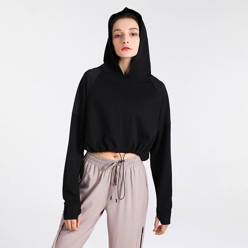 custom logo crop top hoodies women high cotton hoodie sweatshirt blank black women streetwear hoodie ladies running top, Picture shows
custom logo crop top hoodies women high cotton hoodie sweatshirt blank black women streetwear hoodie ladies running top, Picture shows