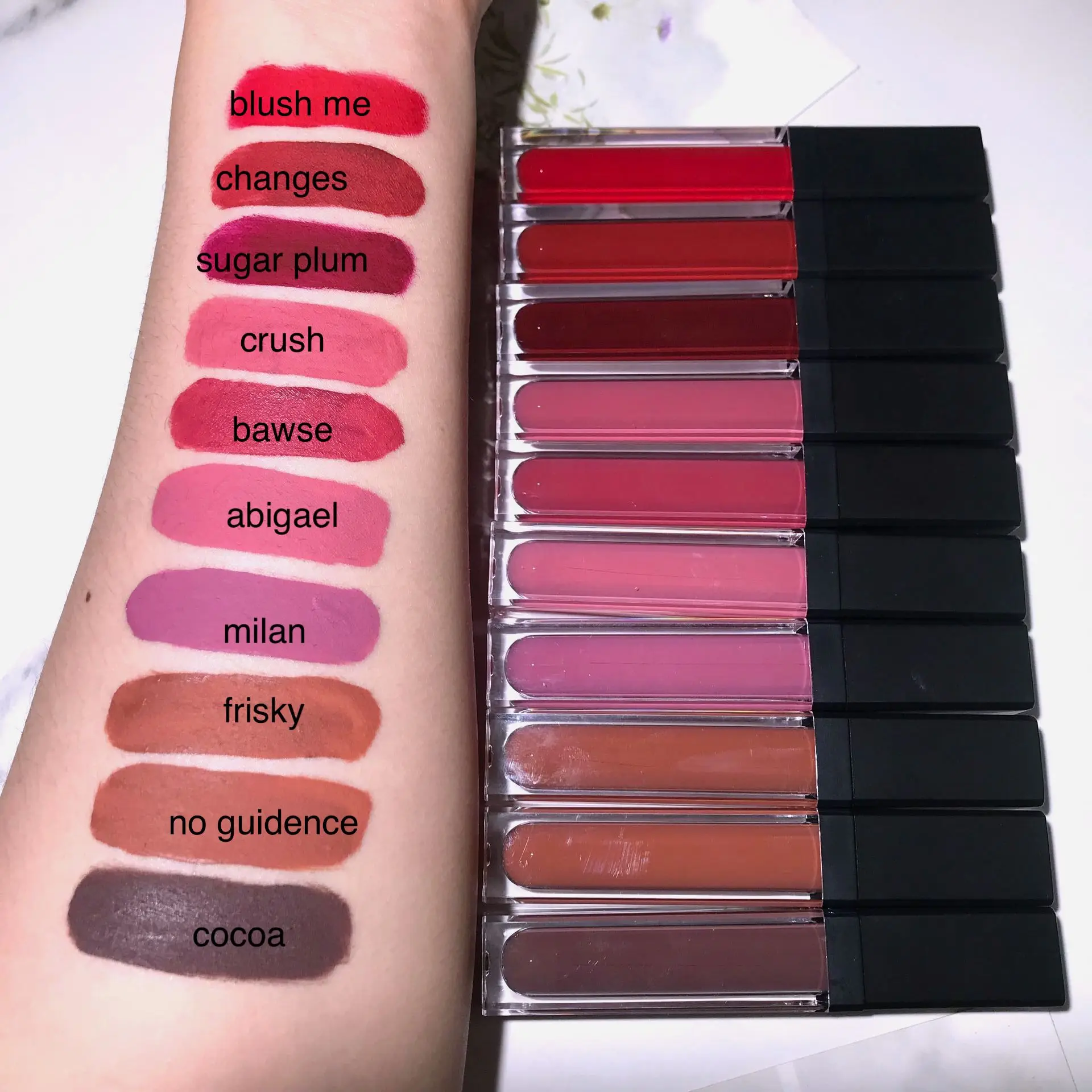 Custom Private Label Long Lasting Waterproof Cosmetic Makeup Lipstick Matte Liquid Lipstick
Custom Private Label Long Lasting Waterproof Cosmetic Makeup Lipstick Matte Liquid Lipstick