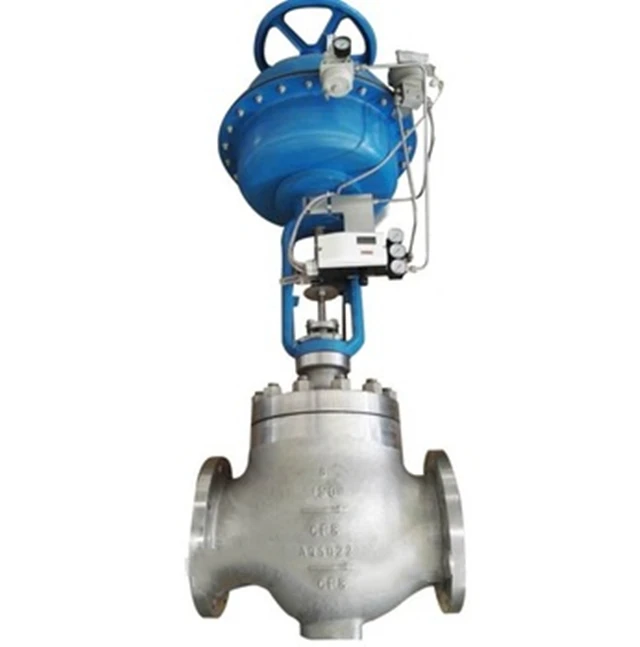 High-temperature steam service actuator electrical Forging Flange connect Control Valve
