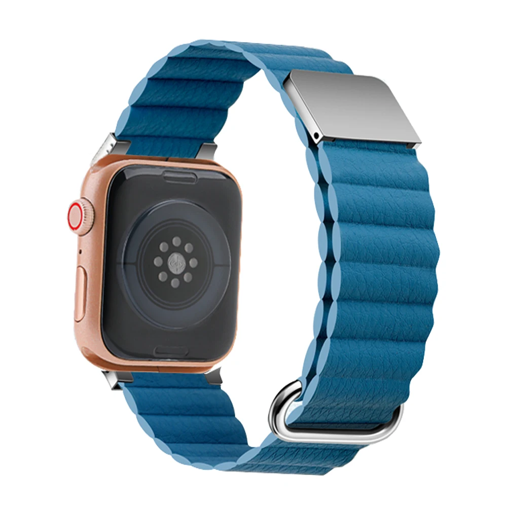 45MM 41MM Durable Luxury Genuine Leather loop Watch New Arrival Watch Bands Chains For Apple Watch iwatch
45MM 41MM Durable Luxury Genuine Leather loop Watch New Arrival Watch Bands Chains For Apple Watch iwatch