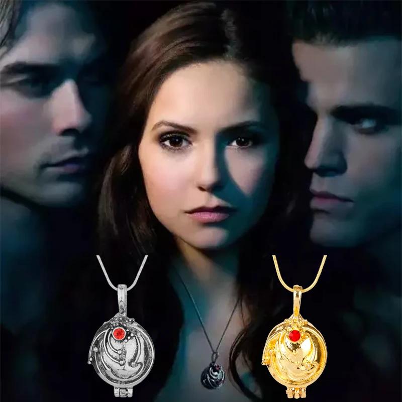 The Vampire Diaries Elena Gilbert Red Rhinestone Pendant Choker Jewellery Necklace for Teen Girl
The Vampire Diaries Elena Gilbert Red Rhinestone Pendant Choker Jewellery Necklace for Teen Girl