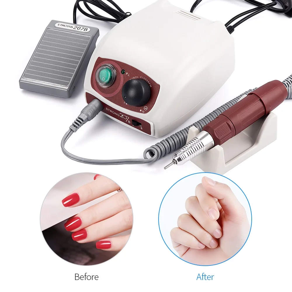 high speed electric nail drill lower noise nail drill electric low vibration electric Manicure drill, Grey/red
high speed electric nail drill lower noise nail drill electric low vibration electric Manicure drill, Grey/red