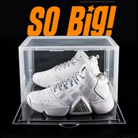 Wholesale Custom Plastic Big Size Transparent Sneaker Display Acrylic Shoe Box Customize Organizer Rack
Wholesale Custom Plastic Big Size Transparent Sneaker Display Acrylic Shoe Box Customize Organizer Rack