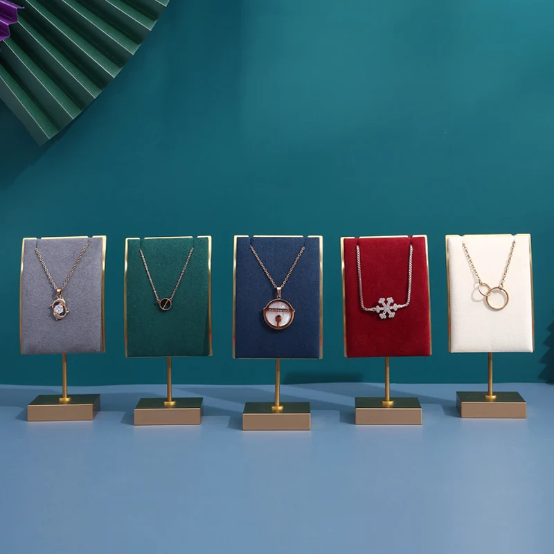 Custom Made Velvet Jewellery Necklace Pendant Holder Rack Props Display Stand for Necklace, White,blue,gray,red,black,green
Custom Made Velvet Jewellery Necklace Pendant Holder Rack Props Display Stand for Necklace, White,blue,gray,red,black,green