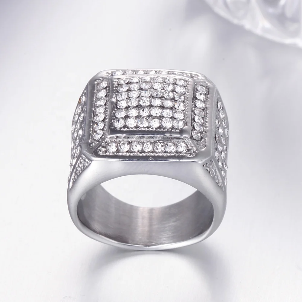 Luxury hip hop stainless steel gold jewelry men's stainless steel ring 24k gold diamond ring factory price, Picture shows
Luxury hip hop stainless steel gold jewelry men's stainless steel ring 24k gold diamond ring factory price, Picture shows