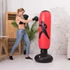 Stress Release Training Inflatable Punching Bag and Gloves Set, Inflatable Boxing stand Set for Kids