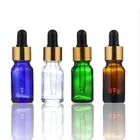 Vogue 5ML 15ML 20ML Eye Dropper Essential Oil Bottle Glass, Travel Glass Bottles Oil