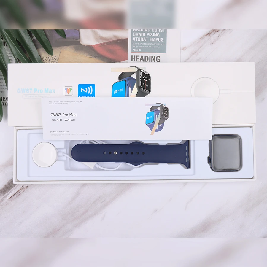GW67pro max Smart Watch Men Sleep Monitoring SmartWatch Woman Music Play Customs Watch Face 1.75 inch Fitness Tracker
GW67pro max Smart Watch Men Sleep Monitoring SmartWatch Woman Music Play Customs Watch Face 1.75 inch Fitness Tracker