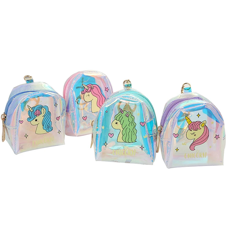 Keyholder Short Mini Wallet earphone Change Money Bag Unicorn Cartoon Laser Coin Bag, Accept customized color
Keyholder Short Mini Wallet earphone Change Money Bag Unicorn Cartoon Laser Coin Bag, Accept customized color