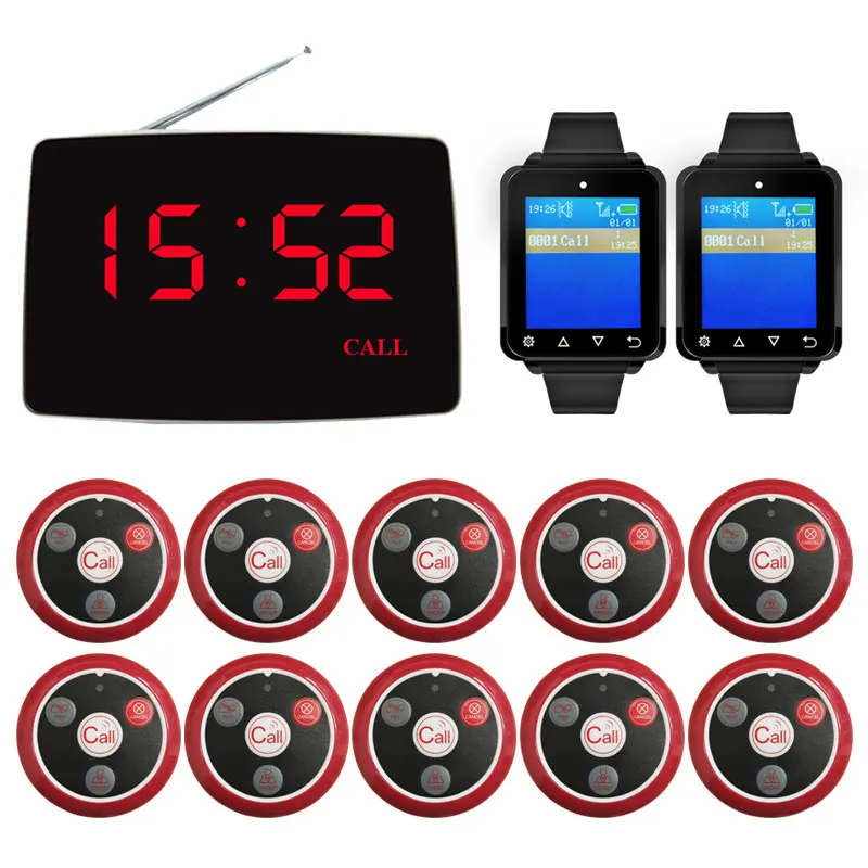Hospital nursing home restaurant wireless pager nurse waiter button wireless call system one-click call
Hospital nursing home restaurant wireless pager nurse waiter button wireless call system one-click call