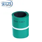 1.0mm green/black antistatic and elastic fine textured transmission belt