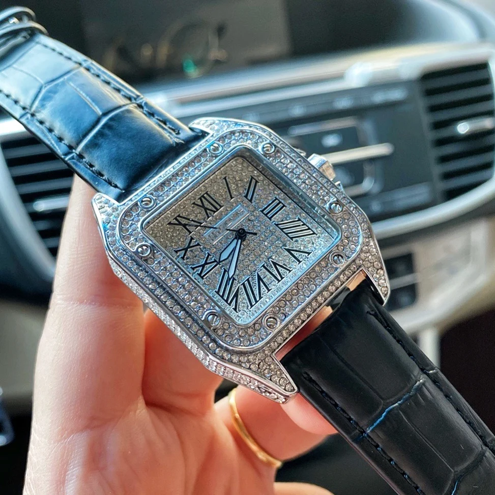 Watches Men White Colore Watch Luxury Gallant Briefcase Leather Relogios Femininos Baratos Waches Woman Lady Gold
Watches Men White Colore Watch Luxury Gallant Briefcase Leather Relogios Femininos Baratos Waches Woman Lady Gold
