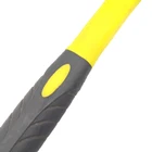 Hammer Rubber Hammer Mallet Sturdy Rubber Hammer Black Yellow Head Weight 200 Gram Rubber Mallet With Fiber Glass Handle