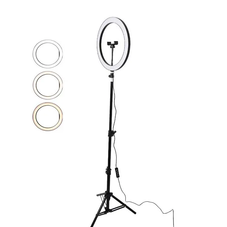 Selfie Ring Light with Tripod Stand and Phone Holder LED Circle Lights Lighting for Photo Photography Vlogging Make Up Video, Black/white/pink
Selfie Ring Light with Tripod Stand and Phone Holder LED Circle Lights Lighting for Photo Photography Vlogging Make Up Video, Black/white/pink