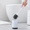 Toilet Brush Head Holders Cleaner Toilet Brush Holder Bathroom Cleaning Tool Holder With Brush