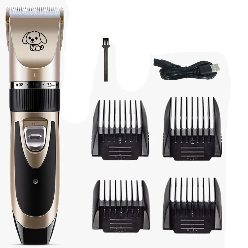 Rechargeable Low Noise Cat Dog Electric Hair For Pet Grooming Remover Hair Cutting Machine, Golad
Rechargeable Low Noise Cat Dog Electric Hair For Pet Grooming Remover Hair Cutting Machine, Golad