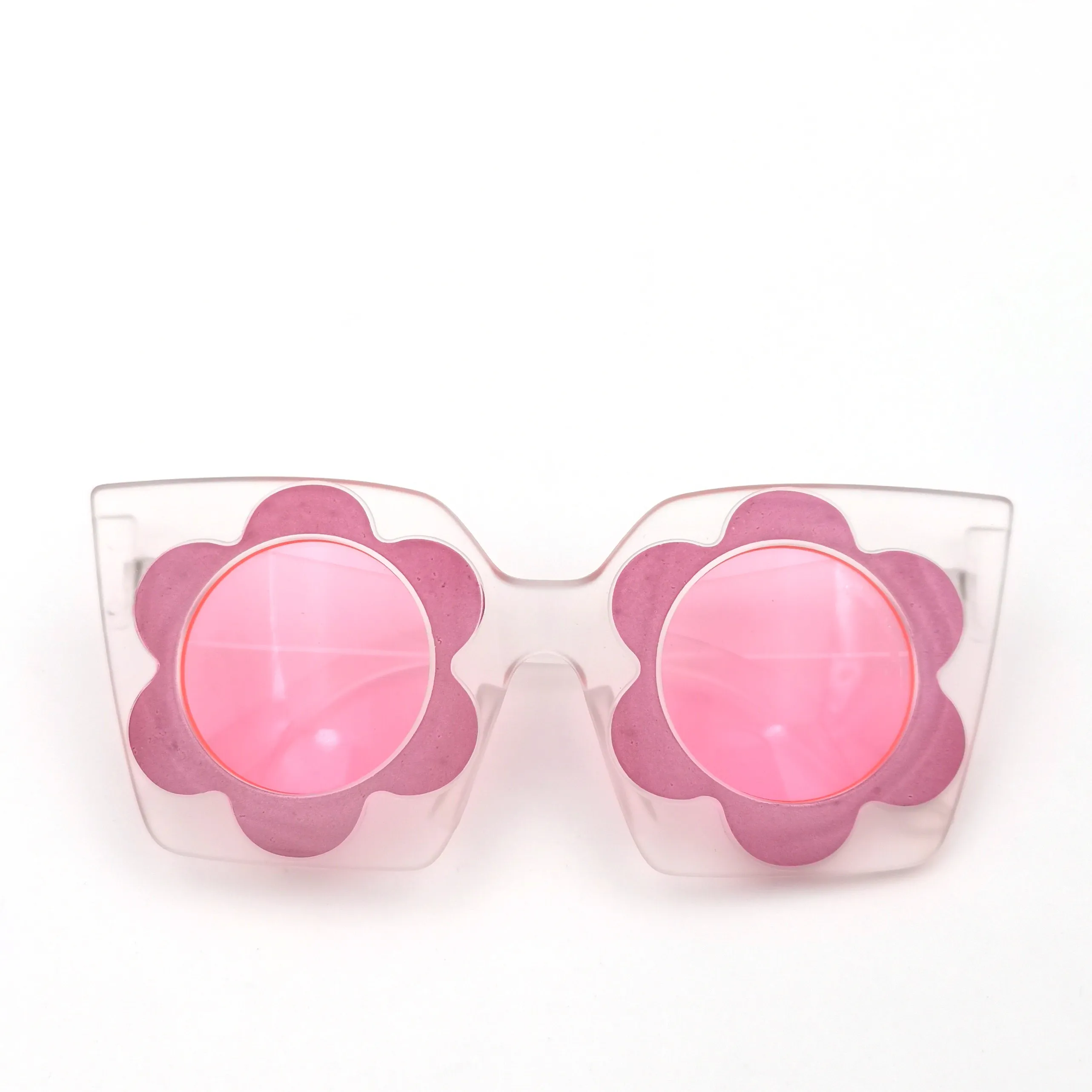 Children sun flower daisy plastic translucent transparent glitter big frame round girl boy flower comfortable kids sunglasses
Children sun flower daisy plastic translucent transparent glitter big frame round girl boy flower comfortable kids sunglasses