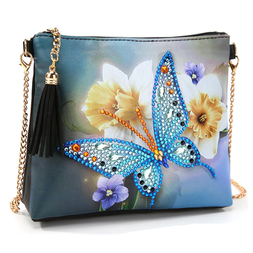 DIY Leather Wallet Special Shaped Diamond Painting tassel Women Clutch Storage Bag handbag Art Mosaic unfinished Christmas Gift
DIY Leather Wallet Special Shaped Diamond Painting tassel Women Clutch Storage Bag handbag Art Mosaic unfinished Christmas Gift