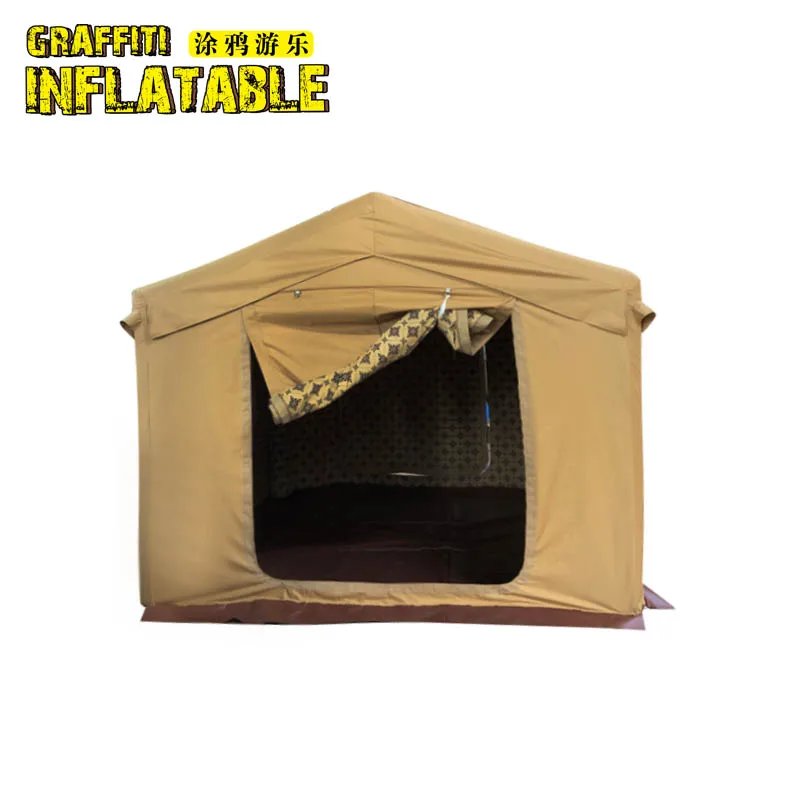 Inflatable army tents camping outdoor waterproof, As the picture 
Inflatable army tents camping outdoor waterproof, As the picture