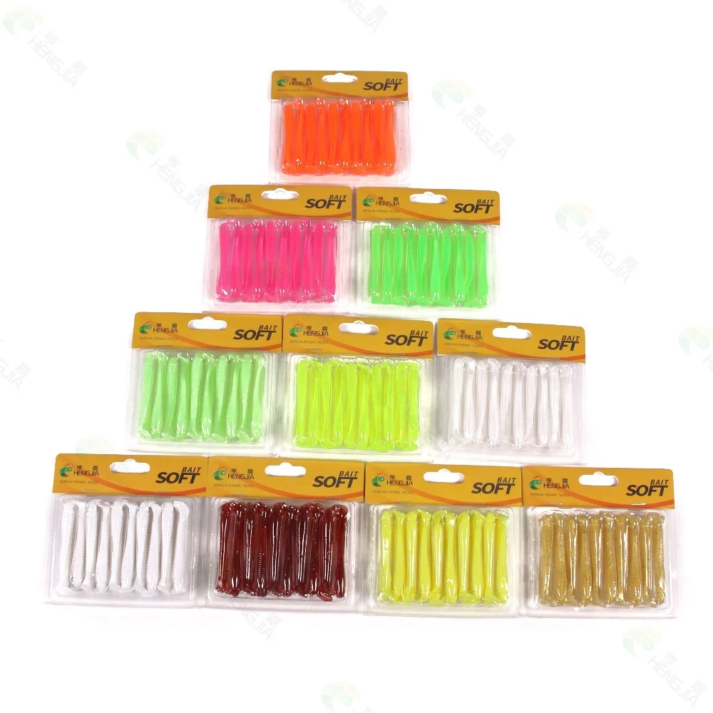 20pcs/set 6cm/7cm 10colors T tail soft plastic soft plastic lure, 10 colors available/oem
20pcs/set 6cm/7cm 10colors T tail soft plastic soft plastic lure, 10 colors available/oem